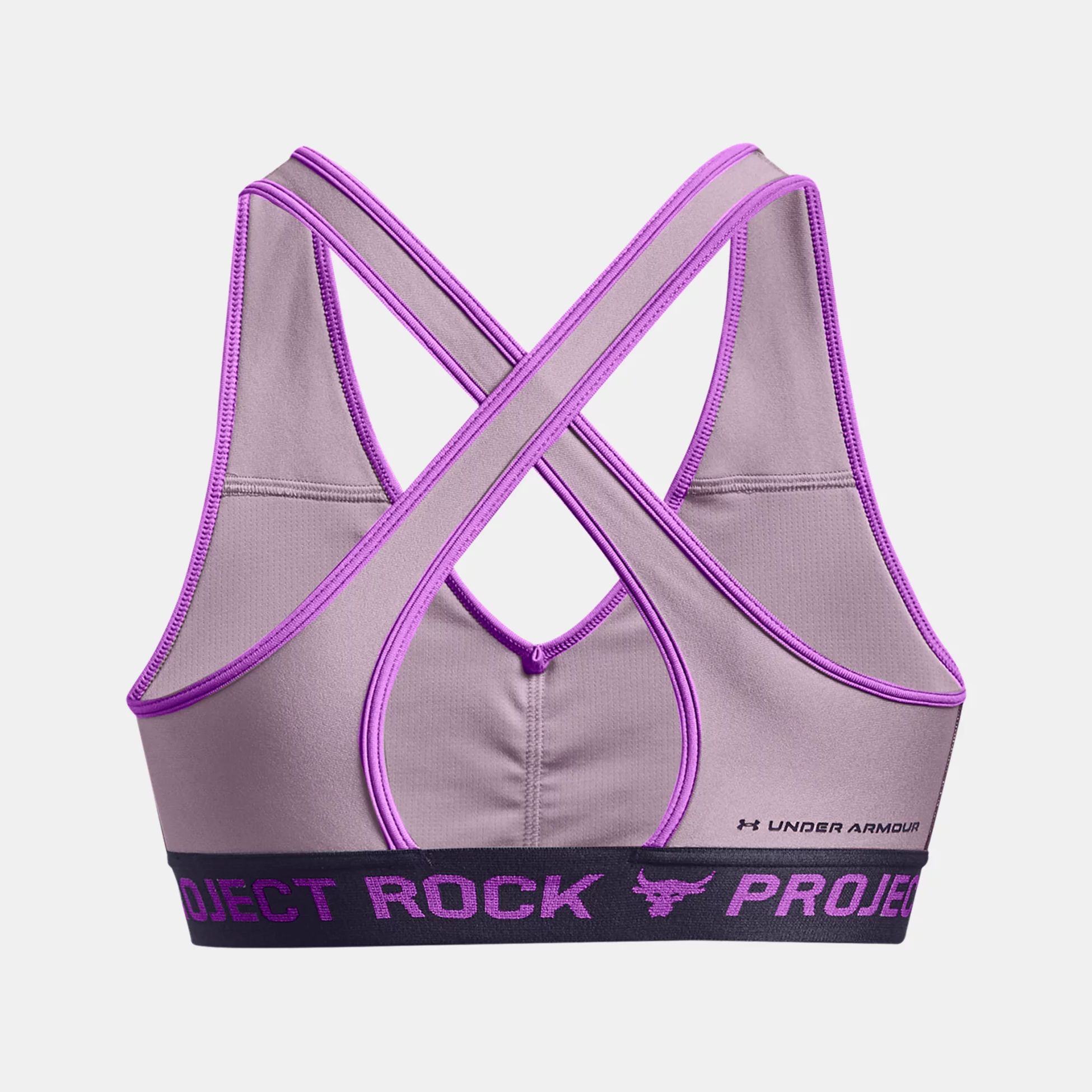 Clothing -  under armour  Project Rock Crossback Disrupt Sports Bra